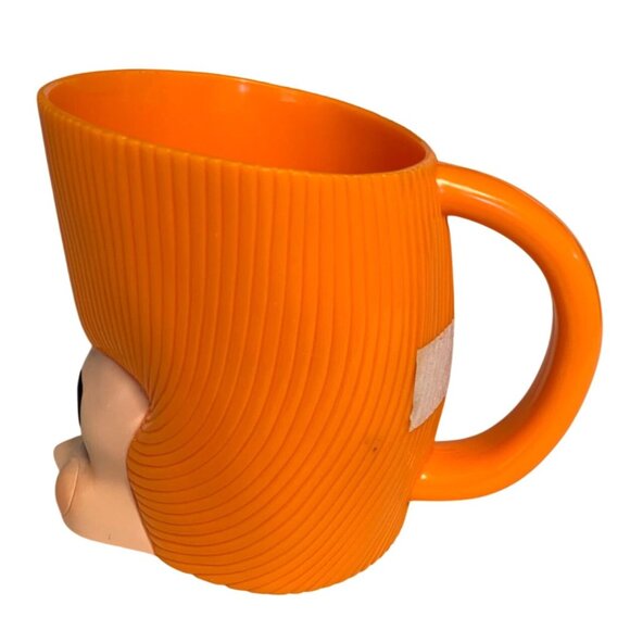Ringling Bros Barnum Bailey Circus Clown Cup Mug Plastic Bello Nock Orange Hair - Picture 2 of 5